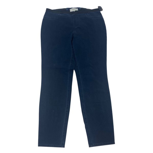 Pants Designer By Lafayette 148 In Blue, Size: L For Discount