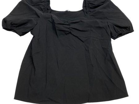 Top Short Sleeve By Simply Be In Black, Size: 3x For Discount