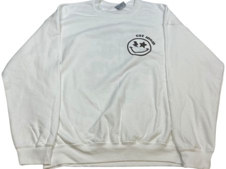 Sweatshirt Crewneck By Girl Tribe Co In White, Size: L Online