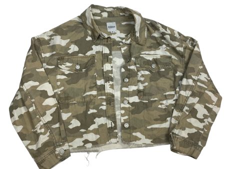 Jacket Denim By Kensie In Camouflage Print, Size: M Cheap