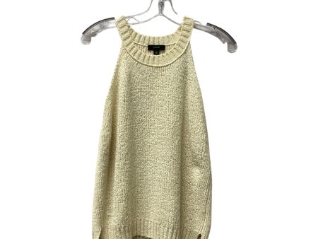 Top Sleeveless By J. Crew In Beige, Size:L on Sale