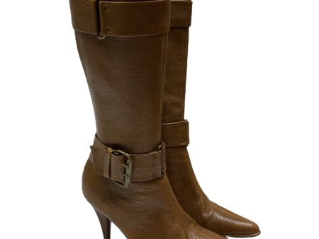 Boots Mid-calf Heels By Seychelles In Brown, Size: 6.5 For Sale