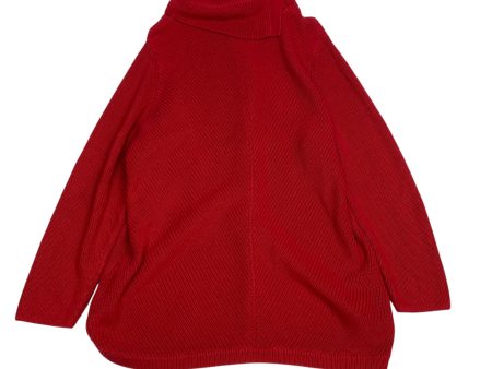 Sweater By Talbots In Red, Size: 2x Sale