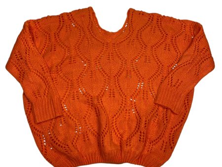 Sweater By Clothes Mentor In Orange, Size: L Supply