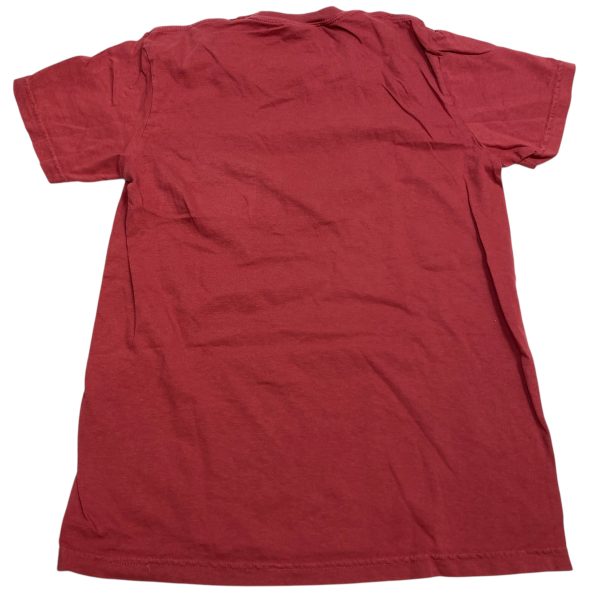 Top Short Sleeve By Comfort Colors In Red, Size: S Cheap