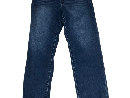 Jeans Wide Leg By J. Crew In Blue Denim, Size: 14 For Sale