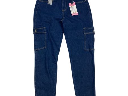 Jeans Skinny By Between Us In Blue Denim, Size: 20 Online Sale