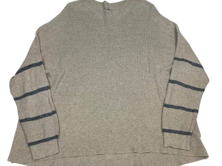 Sweater By American Eagle In Tan, Size: Xxl For Cheap