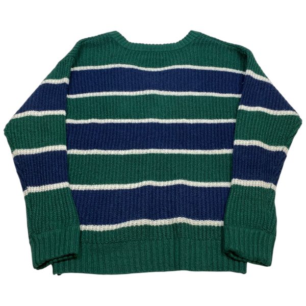 Sweater By American Eagle In Blue & Green, Size: M Online Hot Sale