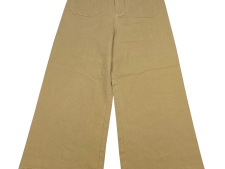 Jeans Wide Leg By Ee Some In Tan, Size: L Cheap