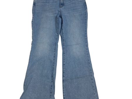 Jeans Boot Cut By Loft In Blue Denim, Size: 12 Online Sale