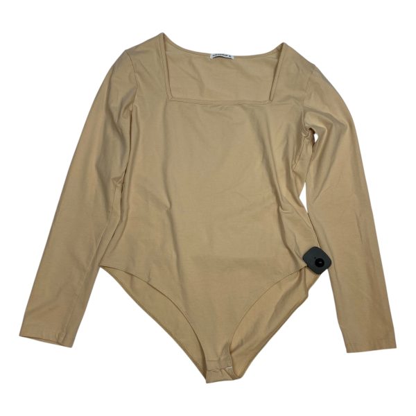 Bodysuit By Mangopop, In Tan, Size: Xl Supply