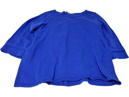 Sweater By Soft Surroundings In Blue, Size: Xl on Sale