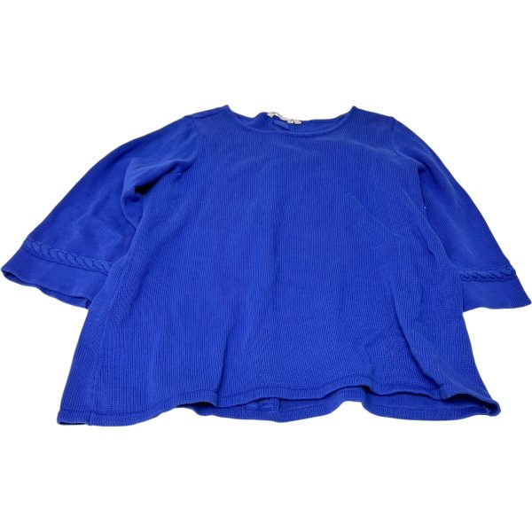 Sweater By Soft Surroundings In Blue, Size: Xl on Sale