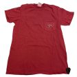 Top Short Sleeve By Comfort Colors In Red, Size: S Cheap