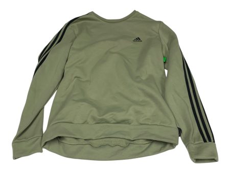 Sweatshirt Crewneck By Adidas In Green, Size: L Hot on Sale