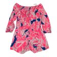 Romper Designer By Lilly Pulitzer In Pink, Size: S Online Sale