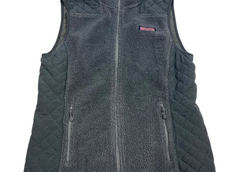 Vest Designer By Vineyard Vines In Grey, Size: Xs Sale