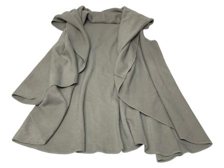 Poncho By Look In Grey, Size: Osfm Discount