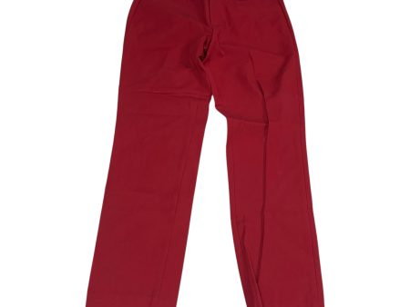 Pants Dress By Banana Republic In Red, Size: 6 Discount