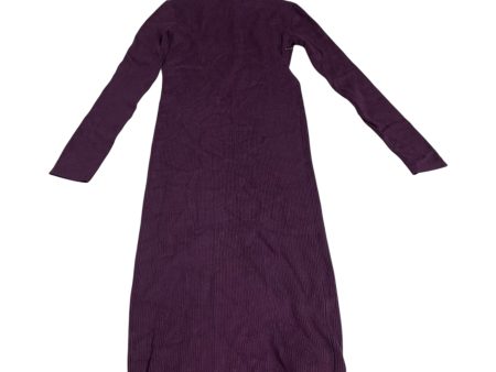 Dress Casual Maxi By Express In Purple, Size: S on Sale