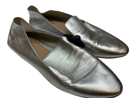 Shoes Flats By Aldo In Silver, Size: 8.5 For Cheap