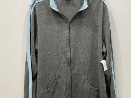 Athletic Jacket By Avenue In Grey, Size: 18 Online Hot Sale