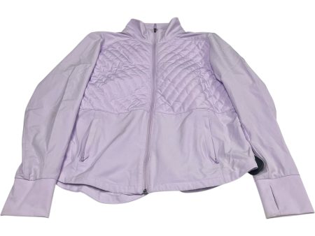 Athletic Jacket By Tek Gear In Purple, Size: L For Sale