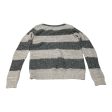 Sweater By Abercrombie And Fitch In Grey & White, Size: S Discount