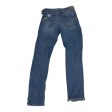 Jeans Skinny By American Eagle In Blue Denim, Size: 8 Online Sale