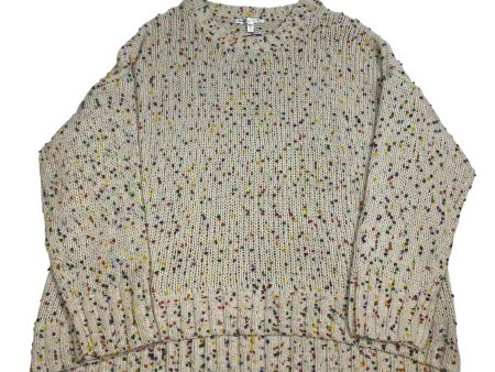 Sweater By Seven 7 In Cream, Size: Xxl Online now