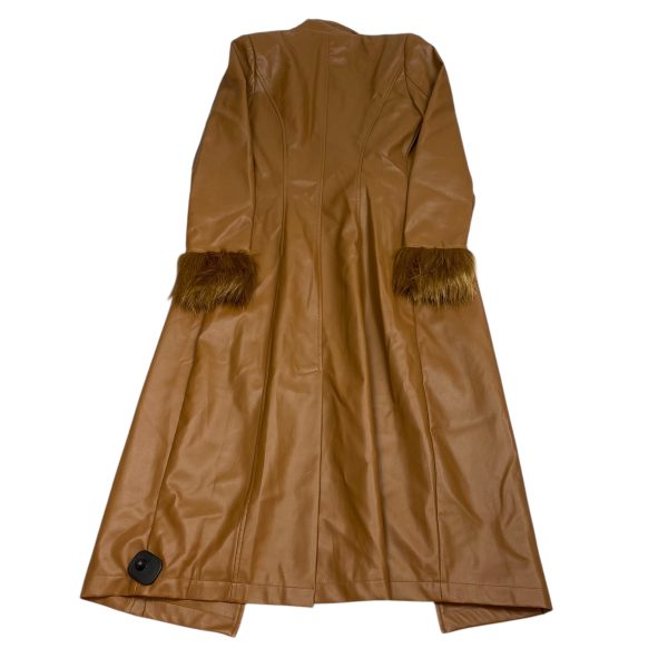 Coat Trench Coat By Princess Polly In Brown, Size: Xs Online Sale