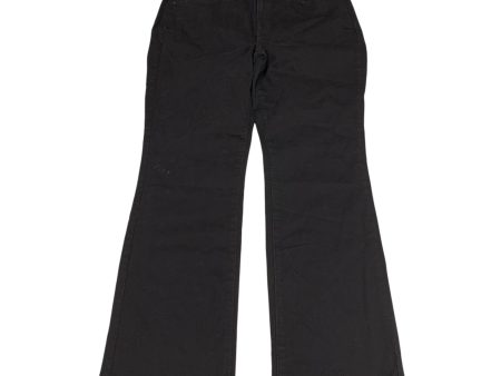 Jeans Straight By Not Your Daughters Jeans In Black Denim, Size: 14 Online Sale