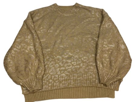 Sweater By AndTheWhy In Brown, Size: M Cheap