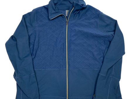 Athletic Jacket By Calia In Blue, Size: Xl Online Hot Sale