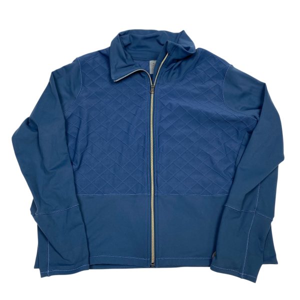 Athletic Jacket By Calia In Blue, Size: Xl Online Hot Sale