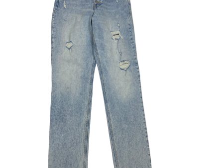 Jeans Straight By Old Navy In Blue Denim, Size: 6 Supply