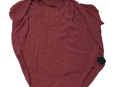 Top Short Sleeve By Madewell In Red, Size: Xl Online Sale