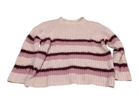 Sweater By Planet Gold In Pink & Red, Size: L Online now