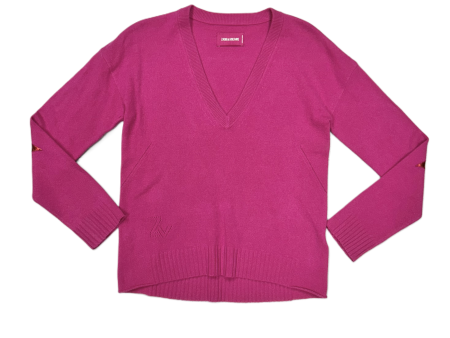 Sweater Cashmere By Zadig And Voltaire In Pink & Red, Size: S Sale