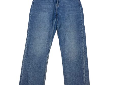 Jeans Straight By Primark In Blue Denim, Size: 16 Online Sale