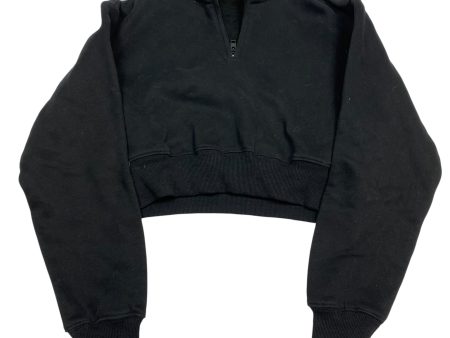 Sweatshirt Collar By Qinsen In Black, Size: S Supply