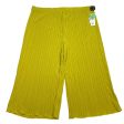 Pants Wide Leg By Rafaella In Yellow, Size: 3x For Discount