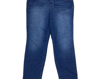 Jeans Skinny By 1822 Denim In Blue Denim, Size: 16 For Sale