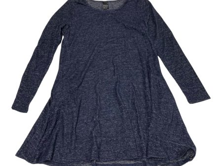 Tunic Long Sleeve By Lildy In Blue, Size: M Discount