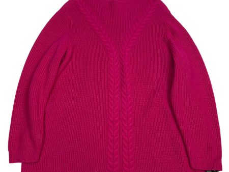 Sweater By Talbots In Pink, Size: 2x For Sale