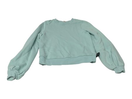 Sweatshirt Crewneck By A New Day In Teal, Size: Xs Online now