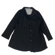 Top Long Sleeve Designer By Lafayette 148 In Black, Size: L For Discount