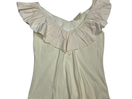 Top Sleeveless By Maeve In Cream, Size: M Supply