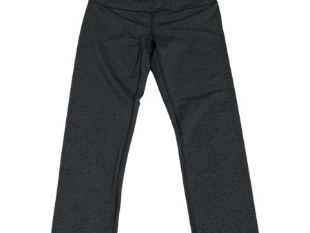 Athletic Leggings Capris By 90 Degrees By Reflex In Grey, Size: M Online now